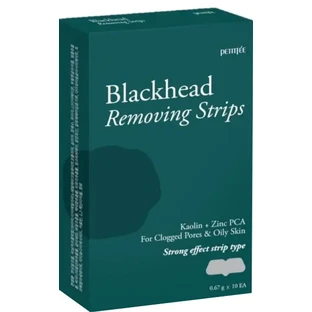 Смужка для видалення чорних точок на носі Petitfee Blackhead Removing Strips №10 