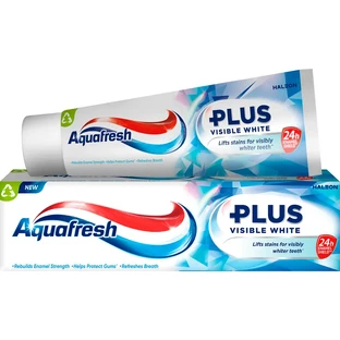 Зубна паста Aquafresh Плюс видимий ефект, 75 мл