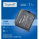 Манжета Longevita для автоматических тонометров увеличена, 32-48 см.: цены и характеристики