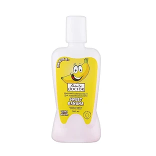 Ополіскувач для ротової порожнини Family Doctor Дитячий Sweet banana 360 мл
