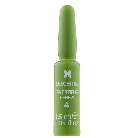 Біостимулюючі ампули-концентрат для обличчя Sesderma Factor G Renew Ampollas Biostimulants 7×1,5 мл: ціни та характеристики