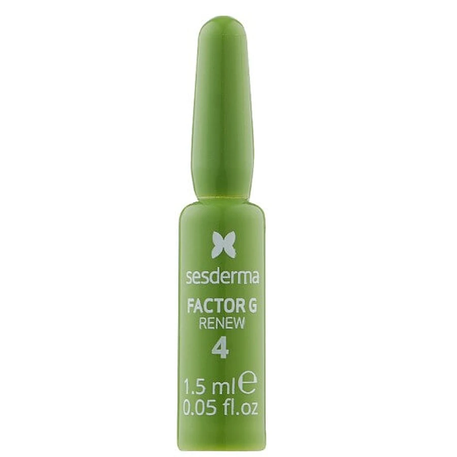 Біостимулюючі ампули-концентрат для обличчя Sesderma Factor G Renew Ampollas Biostimulants 7×1,5 мл: ціни та характеристики