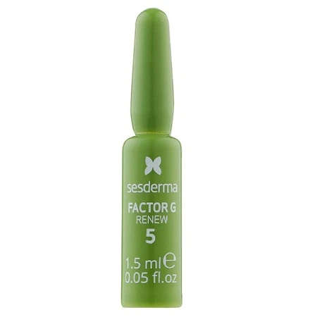 Біостимулюючі ампули-концентрат для обличчя Sesderma Factor G Renew Ampollas Biostimulants 7×1,5 мл: ціни та характеристики