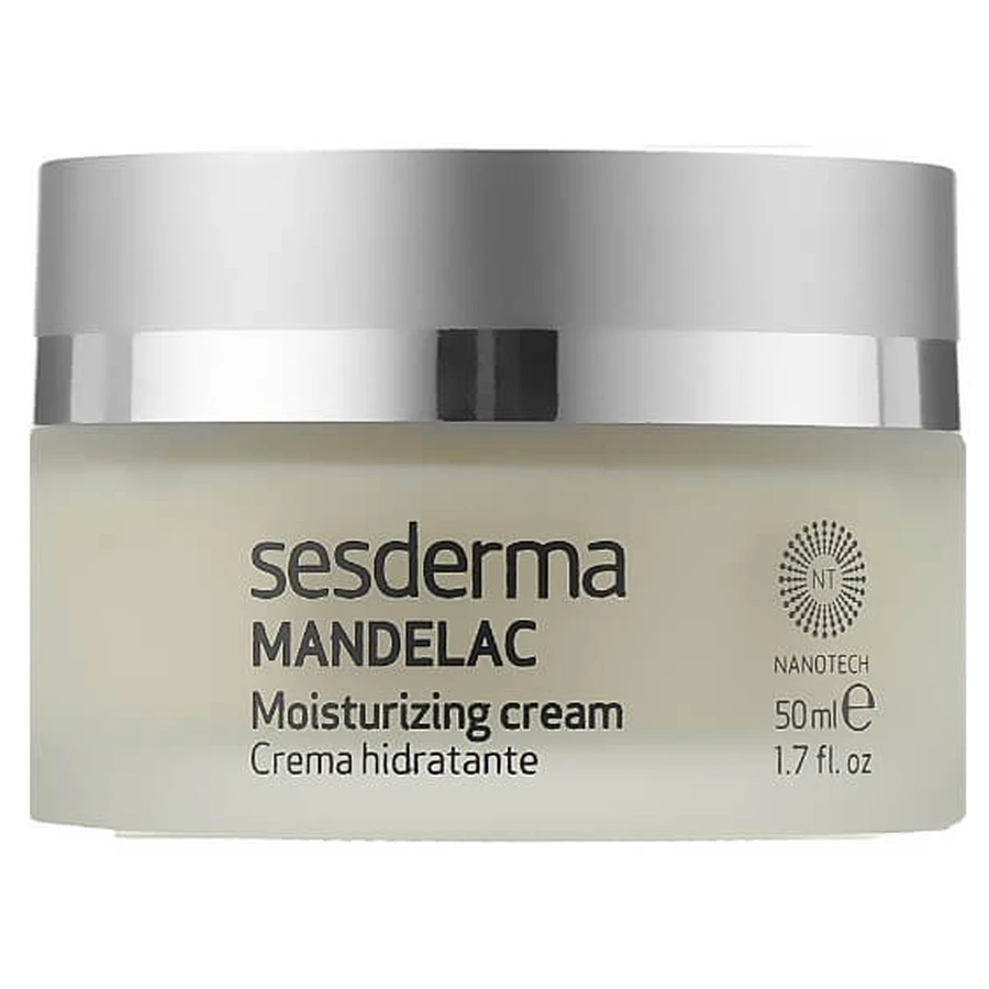 Крем для обличчя Sesderma Mandelac зволожуючий для старіючої та пошкодженої шкіри, 50 мл: ціни та характеристики