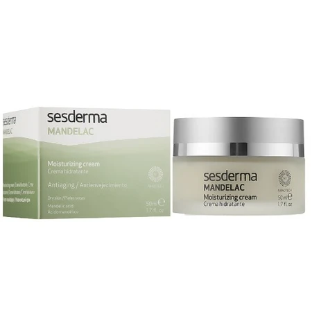 Крем для обличчя Sesderma Mandelac зволожуючий для старіючої та пошкодженої шкіри, 50 мл: ціни та характеристики