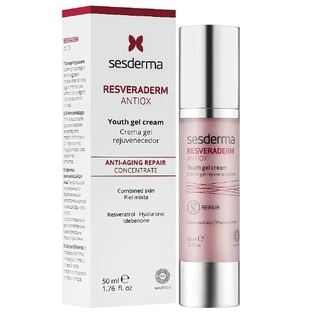 Крем для обличчя Sesderma Resveraderm Antiox омолоджуючий для комбінованої шкіри, 50 мл