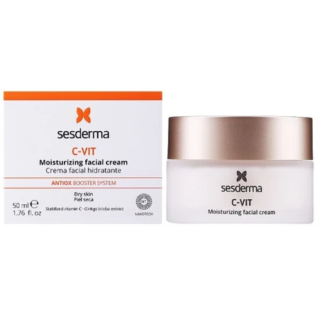 Крем для обличчя Sesderma С-Vit з вітаміном С зволожуючий, 50 мл: ціни та характеристики