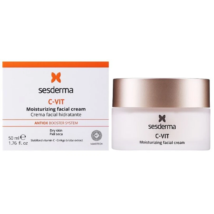 Крем для обличчя Sesderma С-Vit з вітаміном С зволожуючий, 50 мл: ціни та характеристики