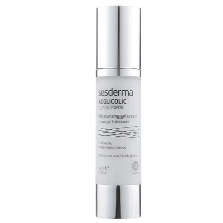 Крем-гель для обличчя Sesderma Acglicolic Classic Forte зволожуючий для комбінованої шкіри, 50 мл: ціни та характеристики