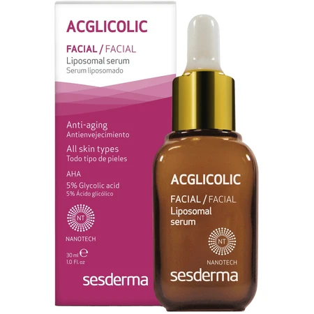 Сироватка для обличчя Sesderma Acglicolic антивікова ліпосомальна, 30 мл: ціни та характеристики