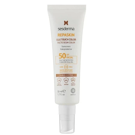 Солнцезащитное средство Sesderma Repaskin Silk Touch Color SPF50+ 50 мл: цены и характеристики