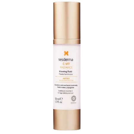 Флюїд для сяяння шкіри обличчя Sesderma С-Vit Radiance з вітаміном С для тьмяної шкіри, 50 мл: ціни та характеристики