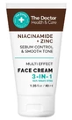 Крем для обличчя The Doctor Health &amp; Care 3 в 1 Niacinamide + Zinc 40 мл
