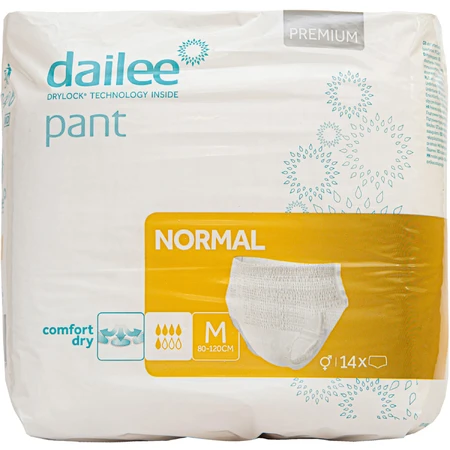 Подгузники-трусики для взрослых Dailee Pant Premium Normal Medium размер М/2 14 шт : цены и характеристики