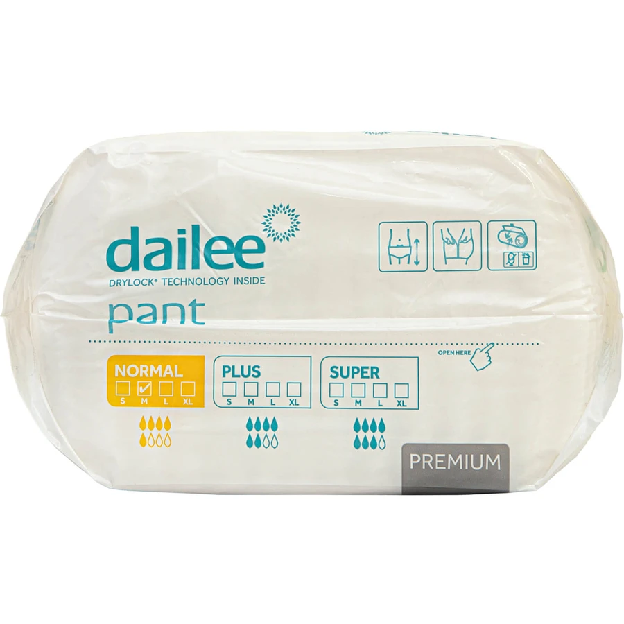 Подгузники-трусики для взрослых Dailee Pant Premium Normal Medium размер М/2 14 шт : цены и характеристики