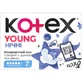 Прокладки гигиенические женские Kotex Young Night ночные для девочек 7 шт