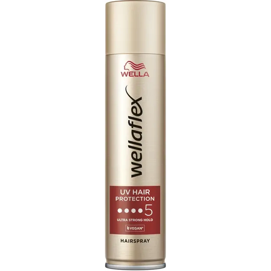 Лак для волосся Wella Wellaflex UV Hair Protection 5 Ultra Strong Hold 250 мл: ціни та характеристики