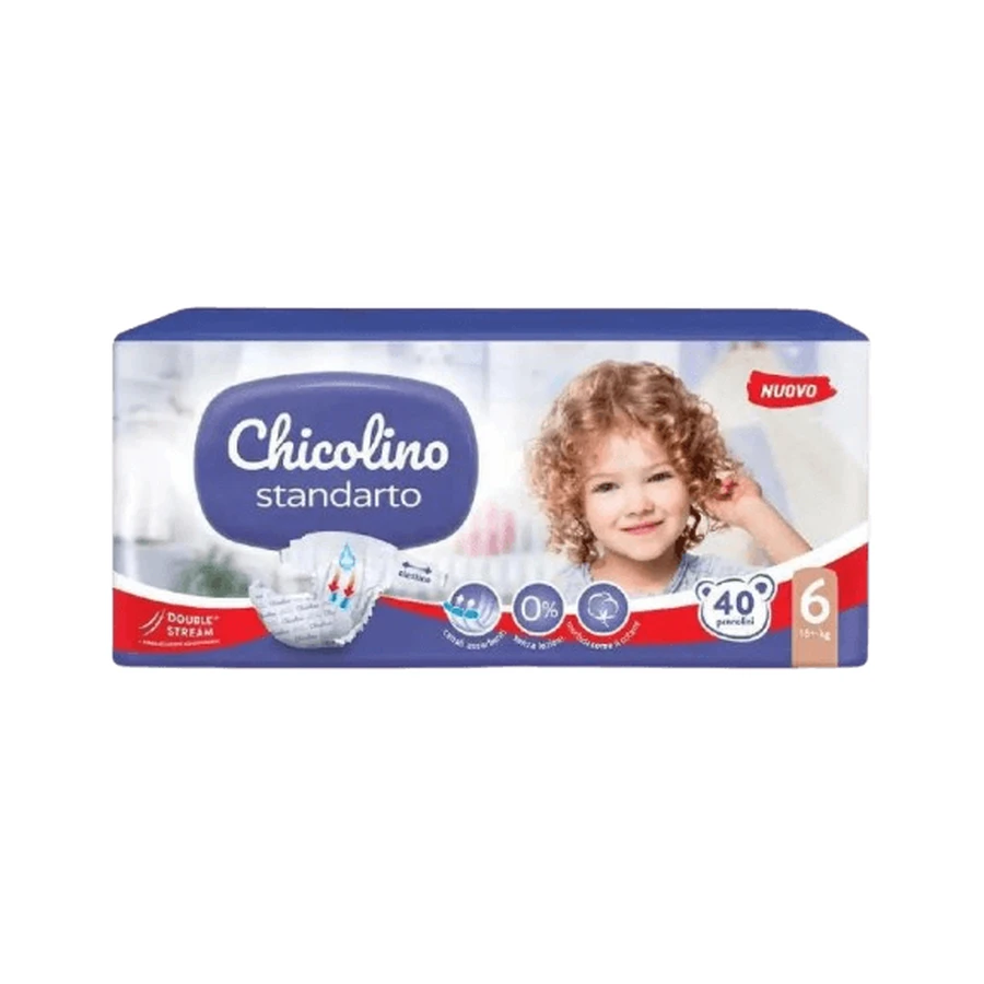 Підгузки для дітей Chicolino 6 (16+кг) №40: ціни та характеристики