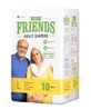 Подгузники для взрослых Friends Easy, размер L, 10 штук