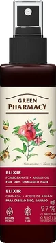 Еліксир для сухого, пошкодженого волосся Green Pharmacy Гранат та арганова олія 150мл