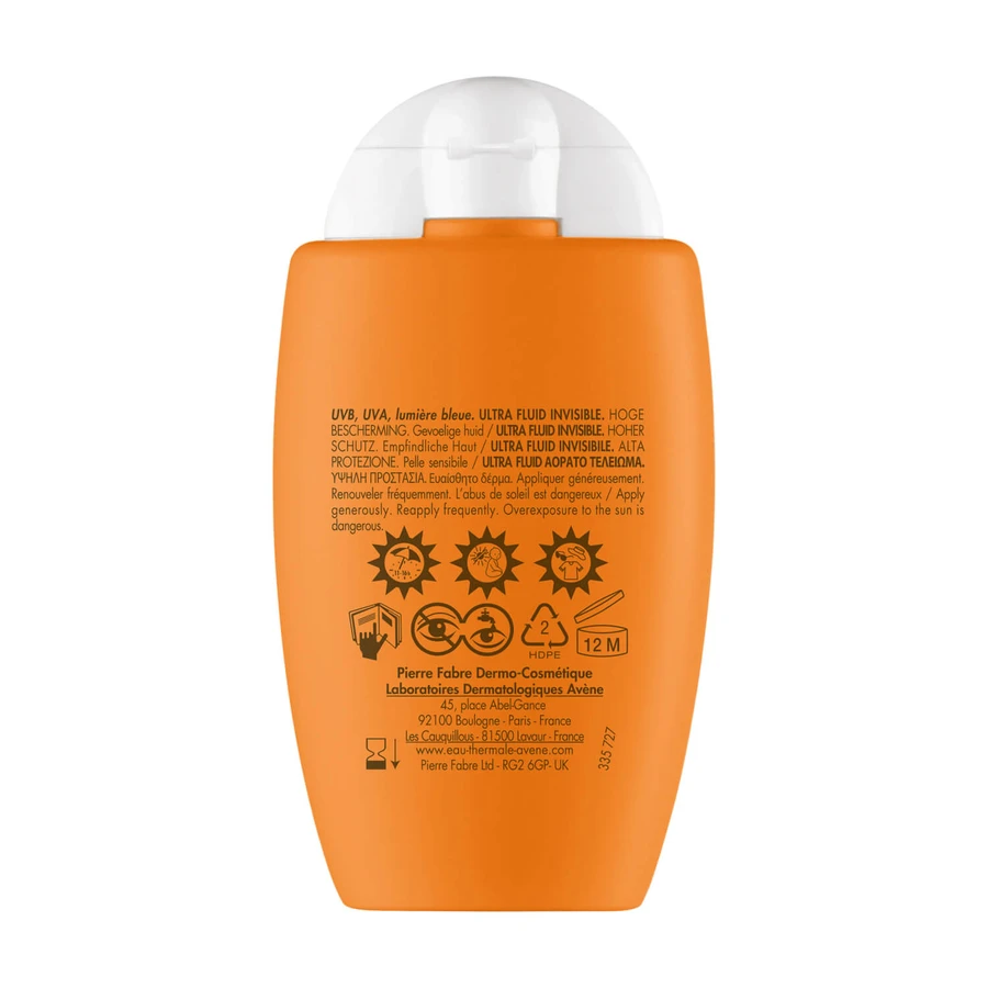 Ультра-флюид для лица Avene солнцезащитный для чувствительной кожи SPF50+ 50 мл : цены и характеристики