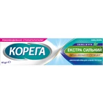 Крем фіксуючий для зубних протезів Корега Екстра Сильний Свіжа М'ята 40 г: ціни та характеристики