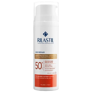 Крем для обличчя Rilastil сонцезахисний, антивіковий SPF50 + 50мл