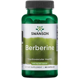 Берберин Swanson Berberin 400 мг, 60 капсул