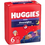 Підгузники-трусики для дітей Huggies Pants Overnights 6 від 15 до 25 кг 22 шт : ціни та характеристики