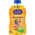 Сік фруктовий дитячий Elfik Magic Яблуко-манго з 5-ти місяців no spill-pack 175 мл: ціни та характеристики