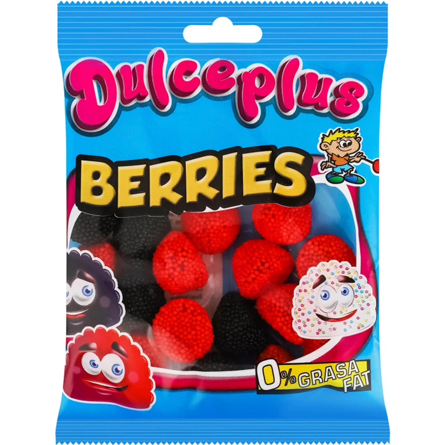 Конфеты жевательные Dulceplus Дикие ягоды 100 г: цены и характеристики