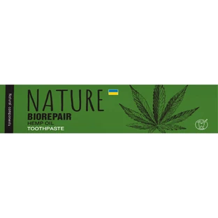 Зубная паста Bioton Biorepair Nature с коноплей 100 мл 