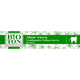 Зубная паста Bioton Cosmetics Herbal Алоэ вера 100 мл