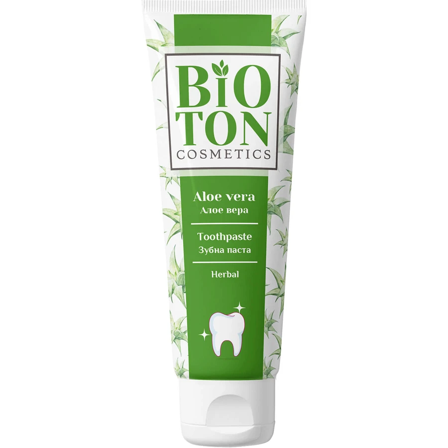 Зубная паста Bioton Cosmetics Herbal Алоэ вера 100 мл: цены и характеристики