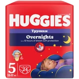 Підгузники-трусики для дітей Huggies Pants Overnights 5 від 12 до 17 кг 24 шт 