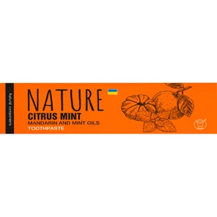 Зубная паста Bioton Nature Citrus Mint с мандарином и мятой 100мл