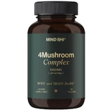Комплекс 4 грибів Mind Shi 4Mushroom Complex 1000 мг капсули для підтримки роботи нервової системи флакон 60 шт