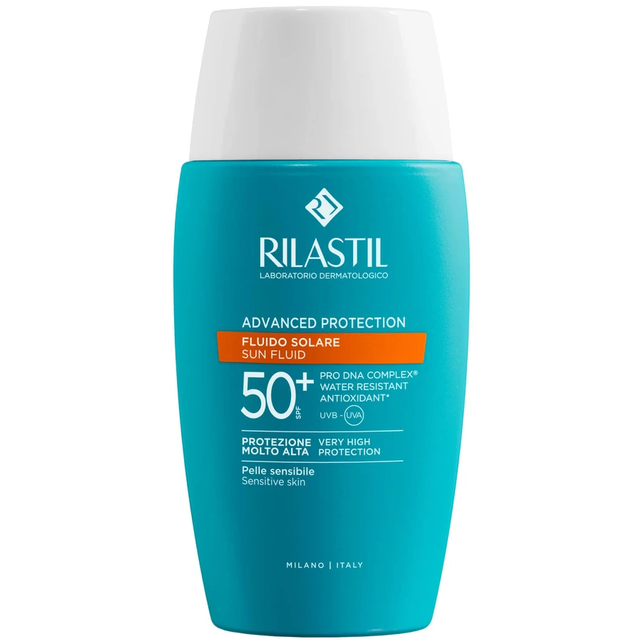 Флюїд для обличчя Rilastil Адванст Протекшн з антиоксидантною дією SPF50 + 50 мл: ціни та характеристики