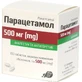 Парацетамол таблетки, в/плів. обол. по 500 мг №100 (10х10)