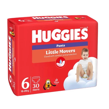 Підгузки-трусики для дітей Huggies Ultra Comfort Unisex Pants з персонажами Діснея розмір 6, 15 - 25 кг, 30 шт : ціни та характеристики