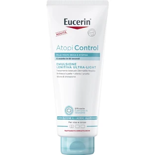 Гідролосьйон для дуже сухої та атопічної шкіри Eucerin AtopiControl заспокійливий ультралегкий 400 мл