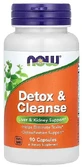 Детокс и очищение Now Foods, Detox & Cleanse, 90 вегетарианских капсул