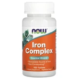 Залізо Now Foods Iron Complex 100 таблеток