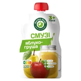 Пюре фруктовое детское Garden Gadz Смузи яблоко-груша 120 г 