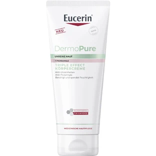 Крем для тіла Eucerin DermoPure потрійної дії для проблемної шкіри 200 мл