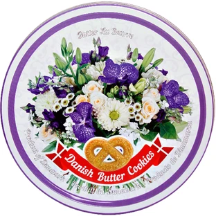 Печенье Bisquini сливочное 9% банка 200 г 