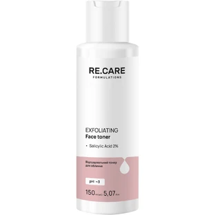 Тонер для лица Re.Care Exfoliating Face Toner отшелушивающий 150 мл