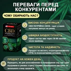 Потрійна сила CBD (КБД) сприяє зменшенню відчуття тривожності та психоемоційної напруги, стресу флакон 60 шт: ціни та характеристики