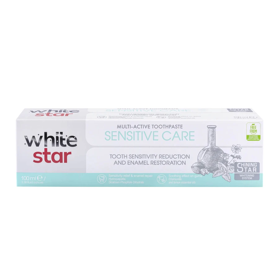 Зубная паста White Star Sensitive Care 100 мл : цены и характеристики