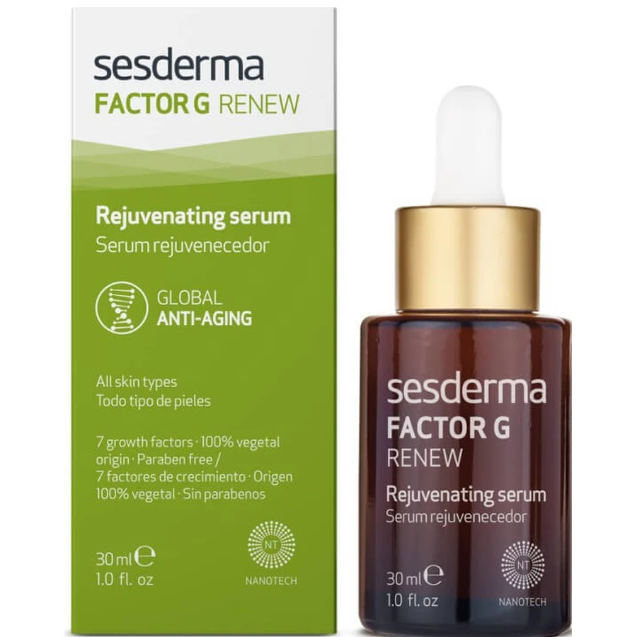 Сыворотка для лица Sesderma Factor G Rejuvenating Serum, омолаживающая, 30 мл: цены и характеристики